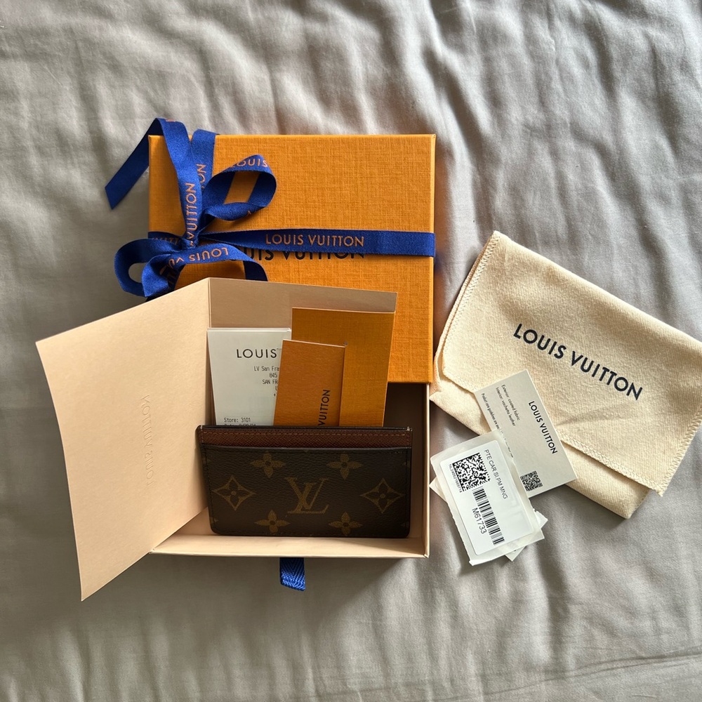 Louis Vuitton Monogram Cardholder with Box